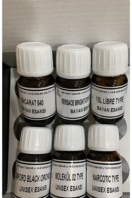 beykent esans 6 ' Lı 20 Ml Parfüm Esans Seti - Fiyatı, Yorumları