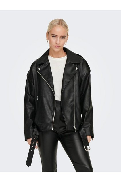 Vera Faux Suni Deri Oversıze Kadın Ceket 15275442