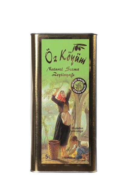 Öz Köyüm Naturel Sızma Erken Hasat Soğuk Sıkım Zeytinyağı 5 lt