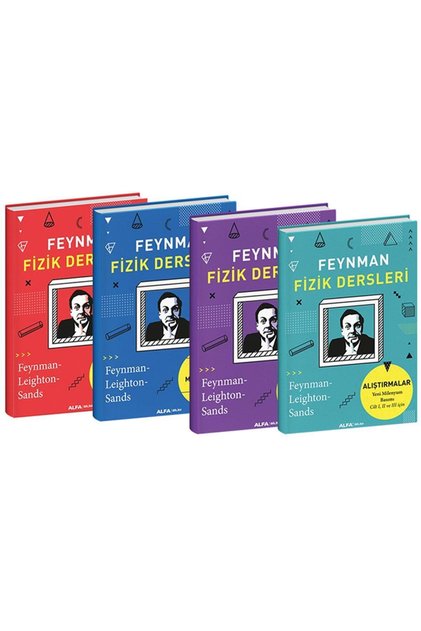 Feynman Fizik Dersleri (4 Kitap Takım) Bilim Türkçe 21 X 30 Ciltsiz