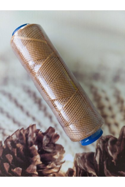 Maritus Tan Waxed Rope 100 Meters 1.0 Mm