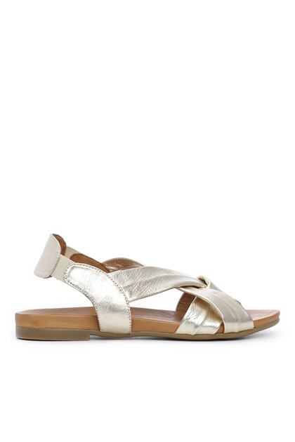 Women's Leather Daily Sandals 766 0904 Byn Sndlt 21