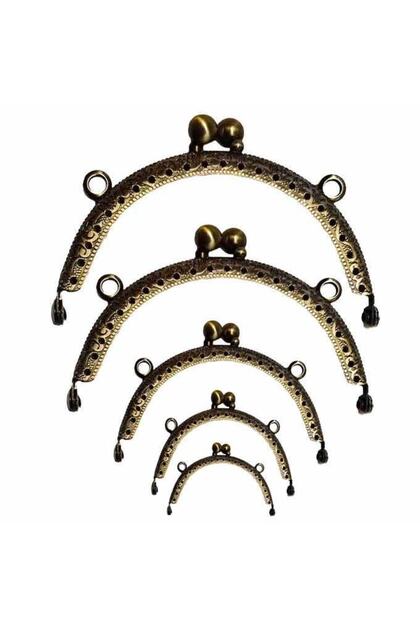 Strap Wallet Clip Oval Antique (1 Piece) 16 Cm