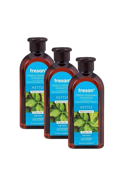 Anti-Hair Loss Nettle Strengthening Care Shampoo 300 ml X 3 Pcs