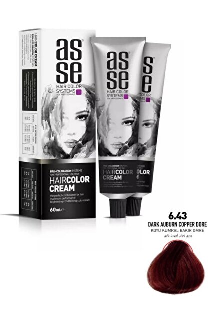 asse Hair Color Systems Saç Boyası 60 Ml. -6.7 Fındık Kabuğu