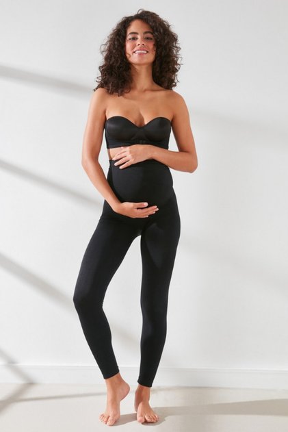 Adjustable Seamless Long Waist Maternity Leggings Recovery Maternity Leggings