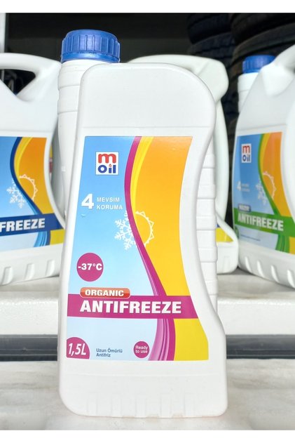 Kırmızı Organic Ready To Use Antifriz 1,5 Lt - Hazır Kırmızı (ÜT: 10/6/2022)