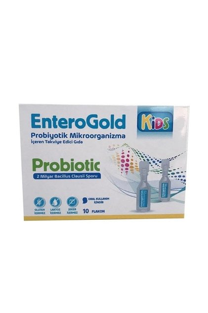 Enterogold Kids Probiotic 2 Milyar 10 Flakon 8699956001227