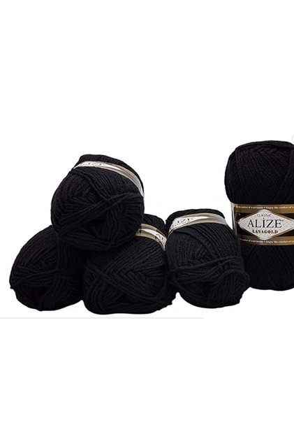 Classıc Lanagold Siyah 5 Adet Color : 60