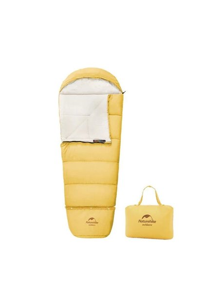C300 Ultralight Pamuklu Uyku Tulumu -13°c ( Çocuk ) Sarı-right