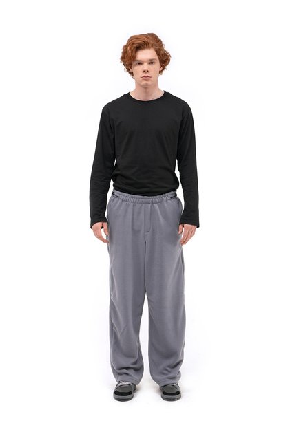 Relaxed Cut Fleece Trousers
