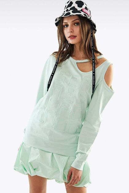 Pastel Yeşil Sweatshirt 11457