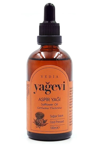 Safflower Oil 100 ml - Pure Cold-Pressed Safflower Oil