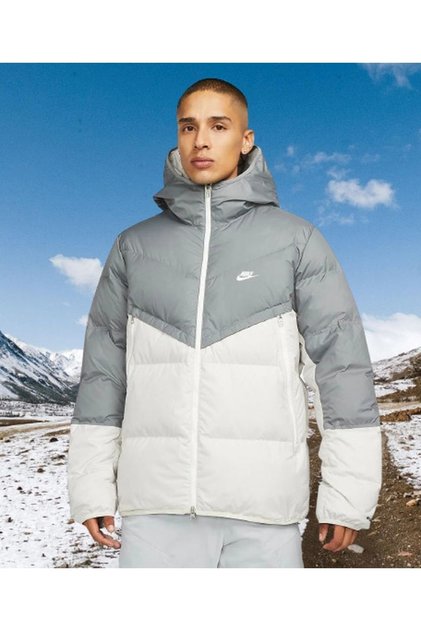 Sportswear Storm-fıt Windrunner Erkek Gri Mont -dd6795-077