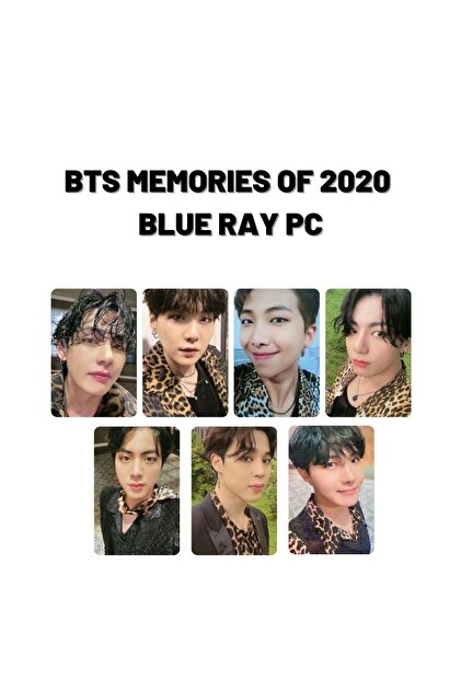 Kpop Dünyasi Bts '' 2020 Memories Blu Ray '' Pc Set - Fiyatı