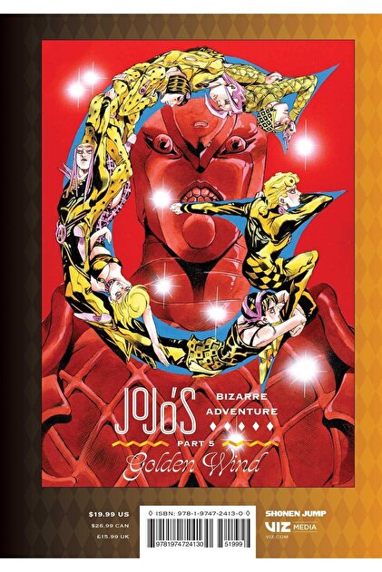 Genel Markalar Jojo's Bizarre Adventure: Part 5--golden Wind, Vol