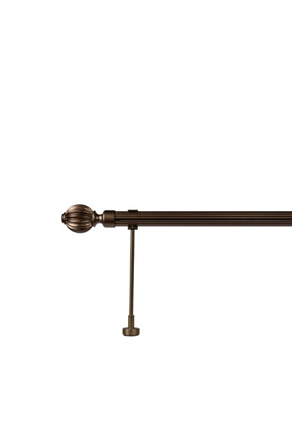 Antik Rustik Bronz Fon Perde Askısı Krb-7 100 Cm