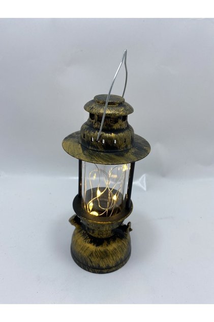 Ledli Gaz Lambası Nostaljik Eskitme Fener