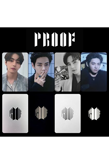 Kpop Dünyasi Bts V ''proof '' Albüm Kart Seti - Fiyatı, Yorumları