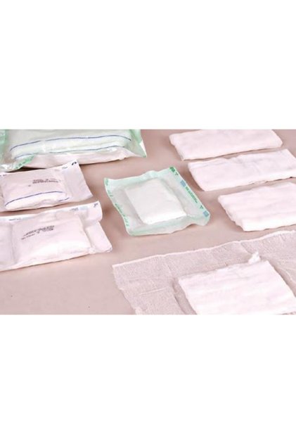 Steril Pamuklu Ped 10 Cm X 15 Cm 20 Adet