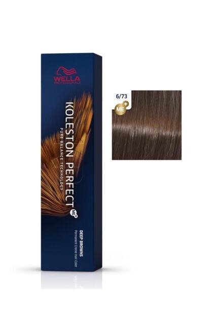Koleston Perfect Me+ 6/73 - σκούρο ξανθό χρυσαφί καφέ, 60ml