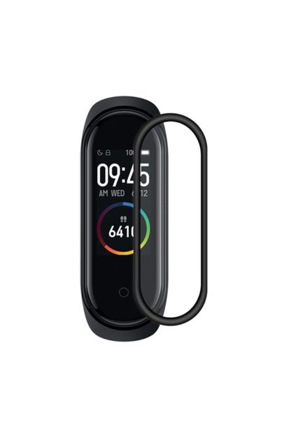 Ally Mobile Ally Xiaomi Mi Band 6-5 3d Kavisli Full Kaplama Koruyucu Siyah - 2