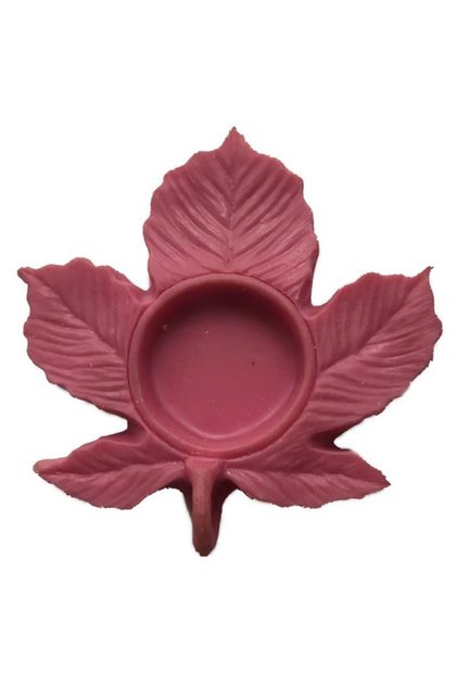 Yaprak Tealight Mumluk Sabun Ve Kokulu Taş Silikon Kalıbı