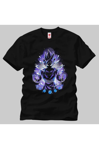 Унисекс тениска Black Dragon Ball Goku Power