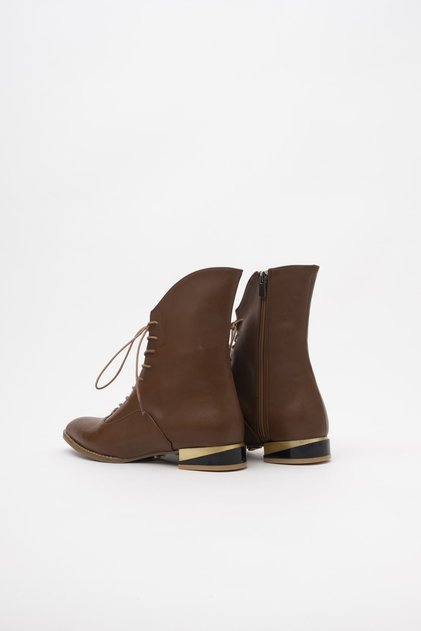 Women's Pheme Boots Tan Matte & Bootie, Heels