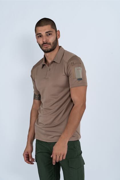 Tactical Tactical T-Shirt Lacost Polo Shirt Collar T-shirt Outdoor T-Shirt-802