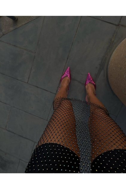 Simba Crystal Stone Skirt