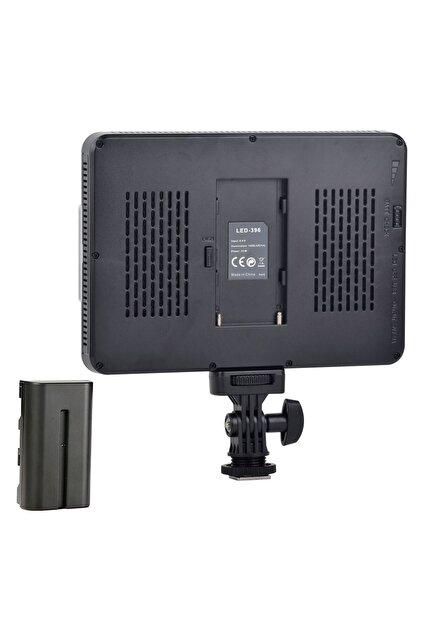 FototekFotograf Pro Led-396 Video Kamera Işığı Tepe Lambası Led