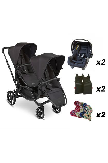 ABC Design Zoom Ink & Jixy Black Travel Set ( Bebek Arabası + Jixy