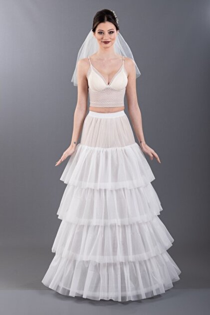 Prestij Boncuk Jupon Trendy Tarlatan Series Tr-234 (HELEN WEDDING