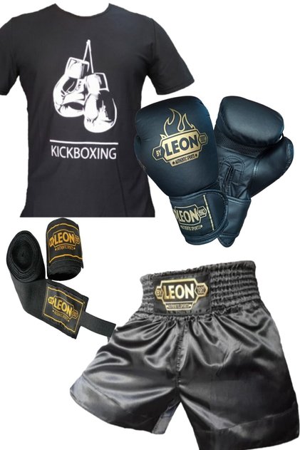 Kickboks,boks,thai Eldiveni Tişört,şort 3,5 Metre Bandaj Seti
