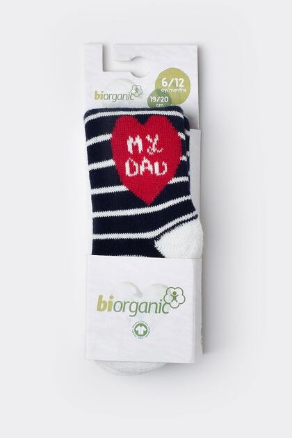 Baby Organic Pantyhose Navy Blue