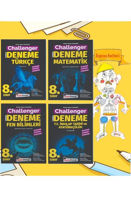 Kafa Dengi Yayınları Kafadengi 8. Sınıf Lgs Challenger Matematik