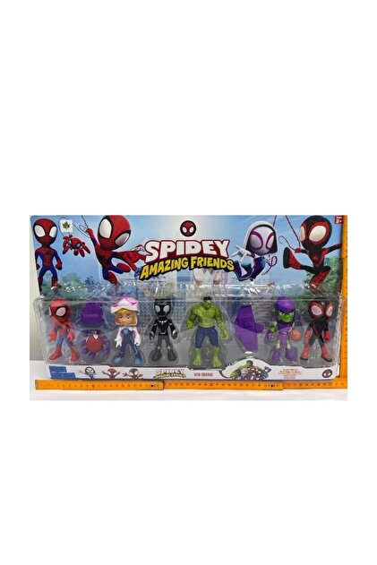 Retoys Spiderman Spidey Ve Arkadaşları 6'lı Figür Set - Fiyatı