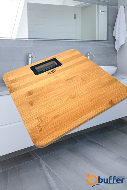 Banyo Baskülü Yüksek Hassasiyetli Darbelere Dijital Dayanıklı Terazi Tf 1065 Max 180kg