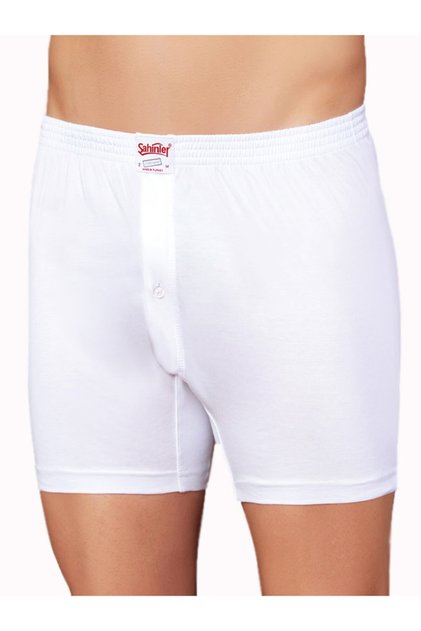 Men's White 6 Pieces Cotton Boxers New Season