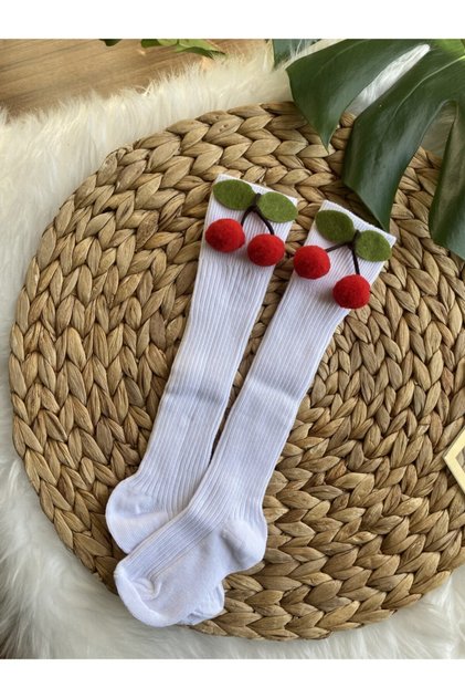 Kız Bebek Diz Altı Çorap