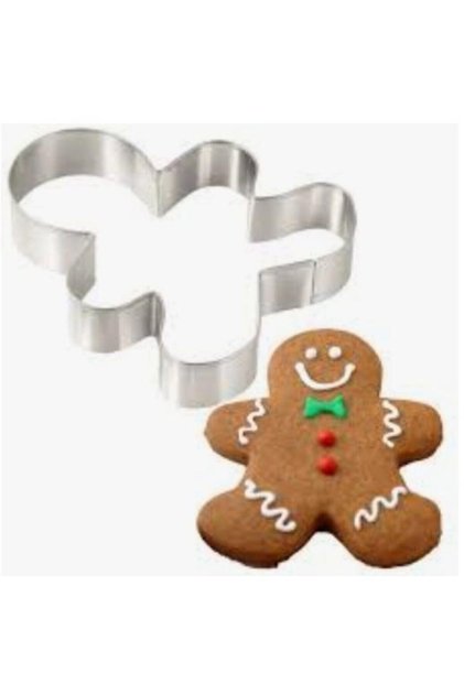 New Year's Cookie Mold - Gingerbread Man Mold