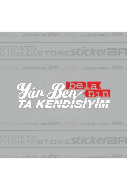 Car Sticker I Am the Pain Itself