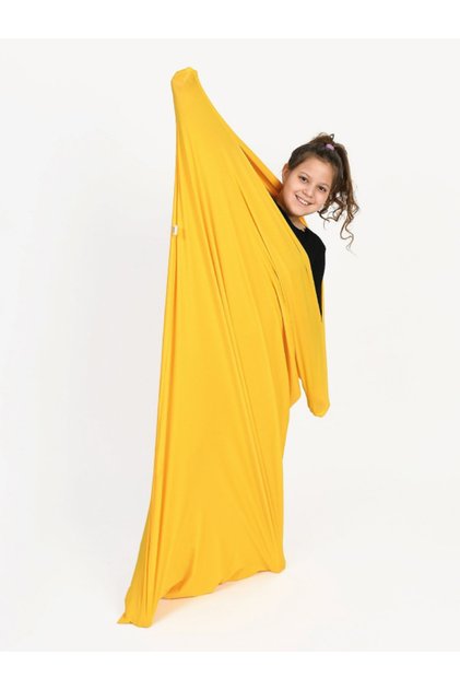 Sensory Montessori Children's Size Socks Calming Jumpsuit and Therapy Cover - Yellow