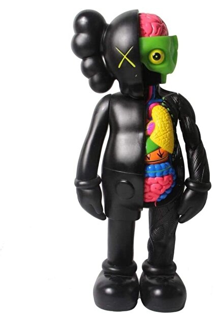 KAWS Medıcom Toys Companıon Flayed Open Edıtıon Vınyl Figür %100