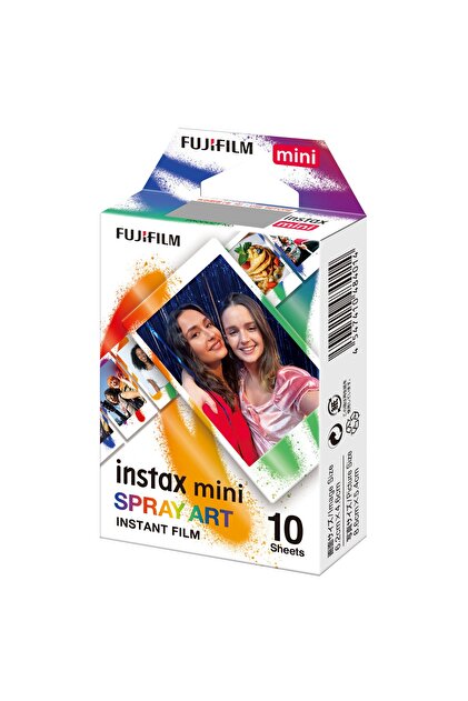 Fujifilm Instax Mini Spray Art 10'lu Özel Film - Fiyatı, Yorumları