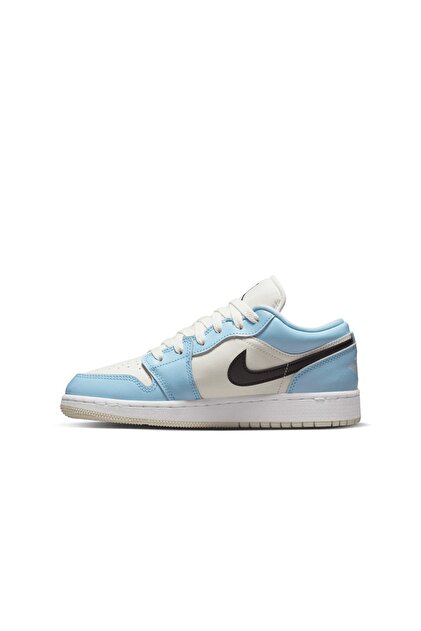 Nike Air Jordan 1 Low Gs Ice Blue Black Kadın Spor Ayakkabı