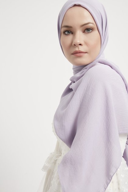 Women's Premium Jazz Shawl Lilac - 200