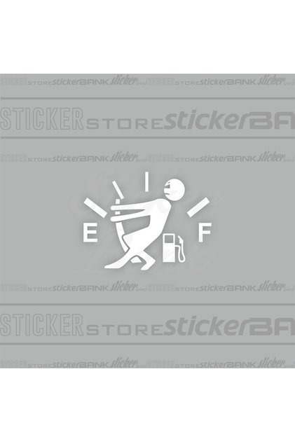 Car Sticker Fuel Gauge