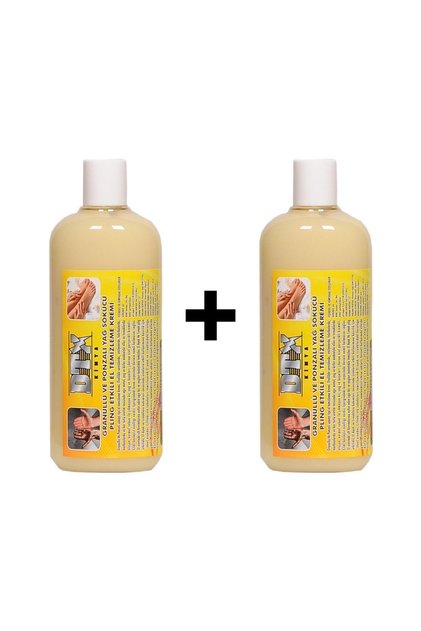 2 Pieces Moisturizing Granulated Hand and Foot Peeling 400 ml